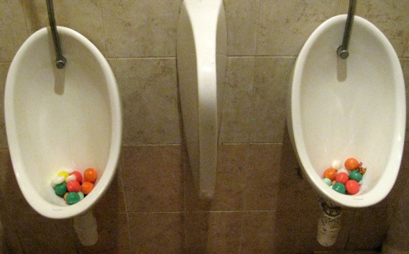 gumballs Gumball toilet cakes? Genius.