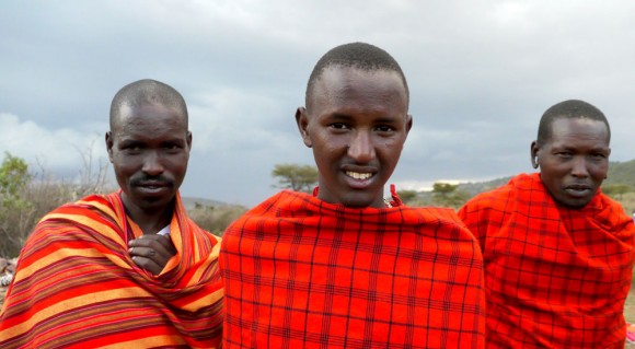 threeguys Maasai pastoralists