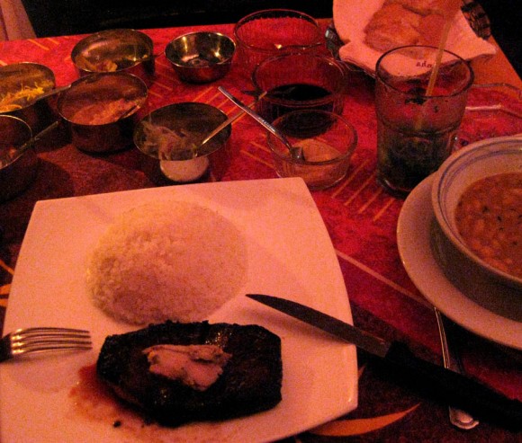 I now forever want my steak with foie gras