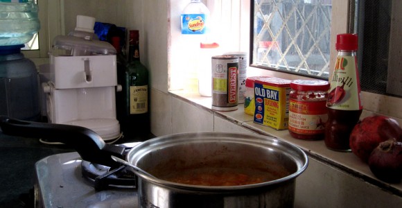 kitchen And some of you laughed at me for bringing along Old Bay